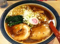 「煮干し醤油そば　（大盛、780円）」@麺場 風天の写真