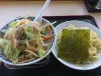 「つけタンメン　750円」@あぢとみ食堂の写真