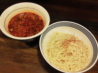 「サンバルつけめん」@寿分の写真