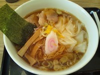 「ワンタン中華そば（小盛150g）　700円」@中華そば・つけ麺 タナカ90の写真