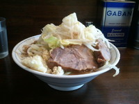 「ラーメン（ヤサイちょい増＋ニンニク）」@らーめん梵’s BONES北浦和本店の写真