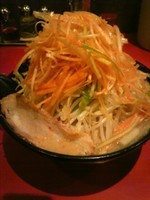 「ねぎみそラーメントッピングもやしダブル」@マルキ屋 東那須店の写真