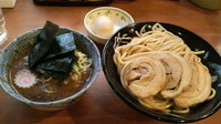 「特製つけそば+味付玉子」@中華蕎麦 とみ田の写真
