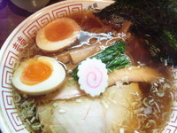 「中華そば+味付玉子」@二代目 にゃがにゃが亭の写真