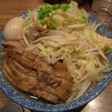ラーメン　やさい　にんにく　豚まし　卵