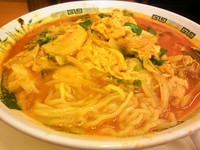 「チゲ味噌ラーメン」@日高屋 鶯谷店の写真