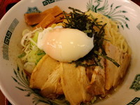 「油そば　540円（大盛りはサービス券使用で無料）」@日高屋 蒲田東口店の写真