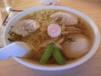 「手打ちラーメン大盛り(750円)」@青竹手打ちラーメン しまだやの写真