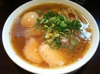 「中華そば（味付け玉子入り）　（750円）」@のりや食堂の写真