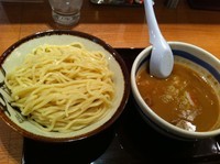 「つけ麺　中盛（無料）」@山岸一雄製麺所 池袋店の写真