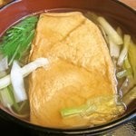 「きつねそば(980円)」@手打そば 簗の写真