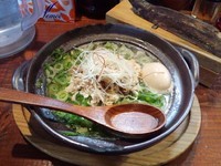 「土鍋とり塩麺」@たけさんの写真