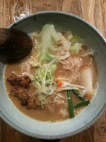 「もつそば」@和醸良麺 すがりの写真