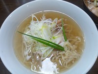 「イリコ　塩（700円）」@手打ち麺 やす田の写真