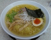 「地鶏だし淡麗塩soup大盛」@Soupの写真