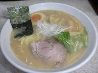 「地鶏だし熟成味噌soup （７５０円）大盛（１００円）」@Soupの写真