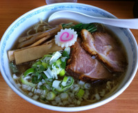 「ラーメン（大盛り）」@中華 つけ麺 はるきの写真