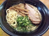 「煮干豚骨醤油（太）￥800」@麺屋信玄の写真