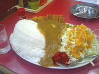 「カツカレー(大盛り)」@一力食堂の写真