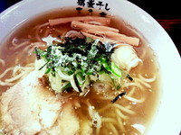 「鶏煮干しそば」@東京煮干中華そば 三三㐂 大森の写真