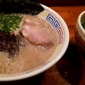 とんこつラーメン（普通）　替え玉2+ねぎチャーシュー丼