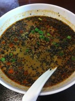 「四川風黒ゴマタンメン」@旺子牛食府の写真