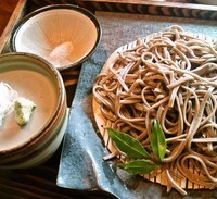 「もり(十割蕎麦)900円」@石臼自家挽き蕎麦 みなもとの写真