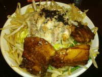 「自然洞スペシャル（白）￥700」@自然洞 麺舗 西口店の写真