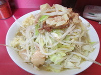 「小ぶた(ヤサイ、ニンニク、アブラ)750円」@ラーメン二郎 ひばりヶ丘駅前店の写真