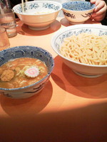 「つけめん大盛り　950円」@六厘舎の写真