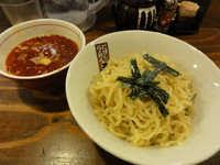 「辛味つけめん（1.5玉）」@煮干しらーめん 四代目 玉五郎 鶴橋店の写真