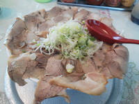 「自家製肉入りちゃあしゅうめん（大）」@丸一らあめんの写真