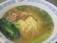 「牛バラめん￥600」@中華料理 友屋の写真