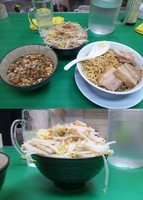 「つけ麺300g （650円）+豚（200円）」@今を粋ろ 関大前本店の写真