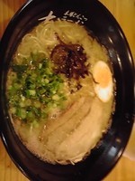 「濃い口ラーメン＋焼き飯セット」@マントクラーメンの写真