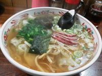 「ワンタンメン(大)」@中華そば 末広の写真