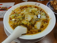 「サイカラーメン（小）」@彩華ラーメン 松原店の写真