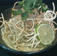 「【奏龍】　カオソーイ風スープめん」@烏の灯の写真