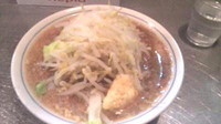 「ラーメン 600円　野菜にんにく」@らーめん大 汐留店の写真