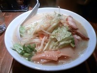 「タンメン+ライス」@麺肆 秀膽の写真