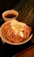 「つけそば（大盛り） 600円」@頂上和風そば 浜の麺バカの写真