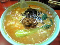 「黒胡麻担々麺￥850」@十八番の写真