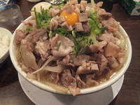 「肉バカスペシャル 塩 1000円」@肉ばかラーメン なおじの写真