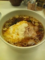 「八王子ラーメン 山芋のせ」@らーめん いちの写真