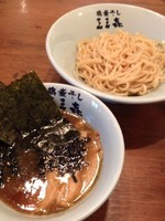 「つけめん　一番搾り」@東京煮干中華そば 三三㐂 大森の写真