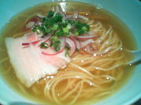 「煮干塩（￥７００）」@町田汁場 しおらーめん 進化の写真