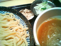 「素つけ麺（￥５００）」@つけ麺 道の写真