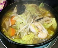 「ピリ辛タンメン（720円）」@らーめん萬福の写真