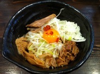 「汁なし 750」@麺や 蒼 AOIの写真