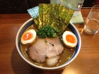 「濃厚和風特製中華そば（大盛り）」@浜屋 五反田店の写真